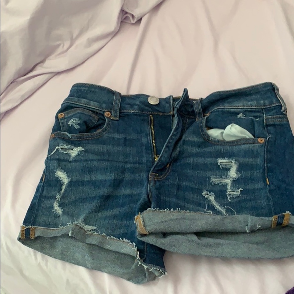 Jean shorts!!